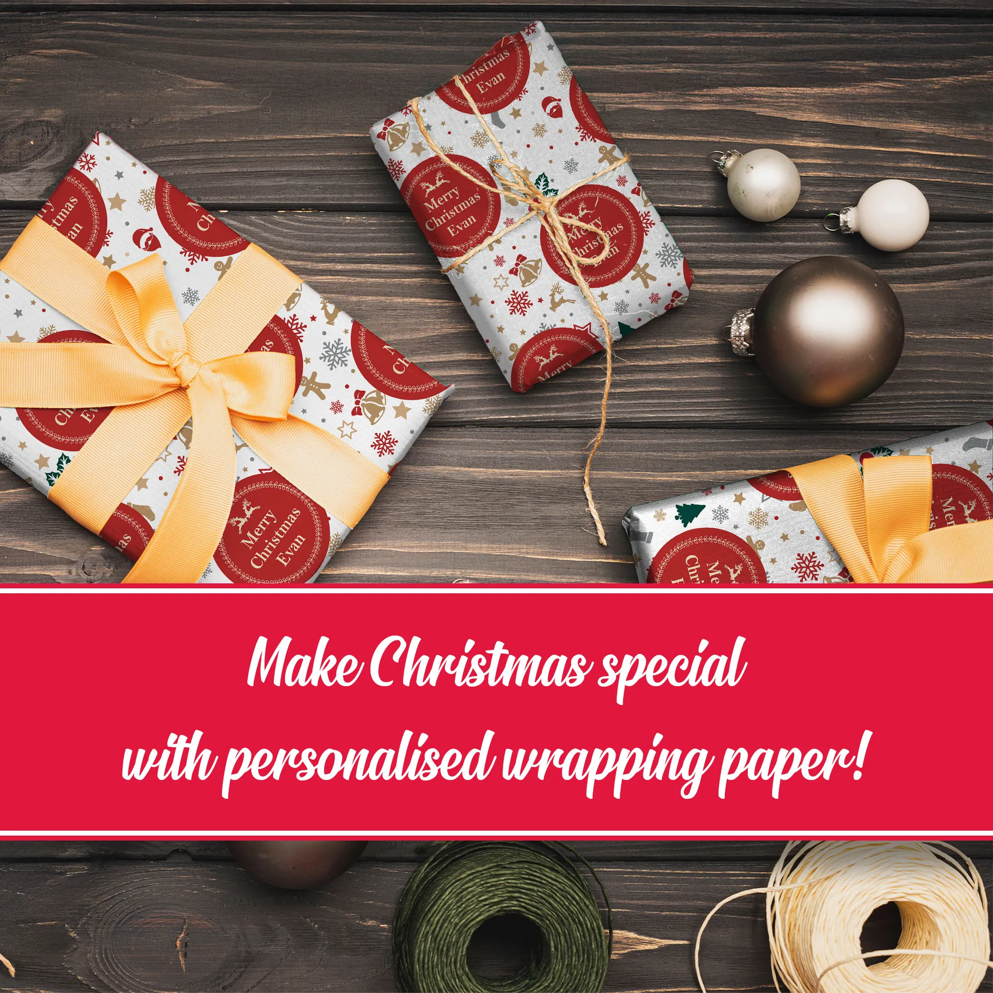Cute Christmas Wrapping Paper image 4
